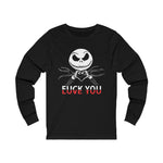 F Love Jack Skeleton Long Sleeve Tee