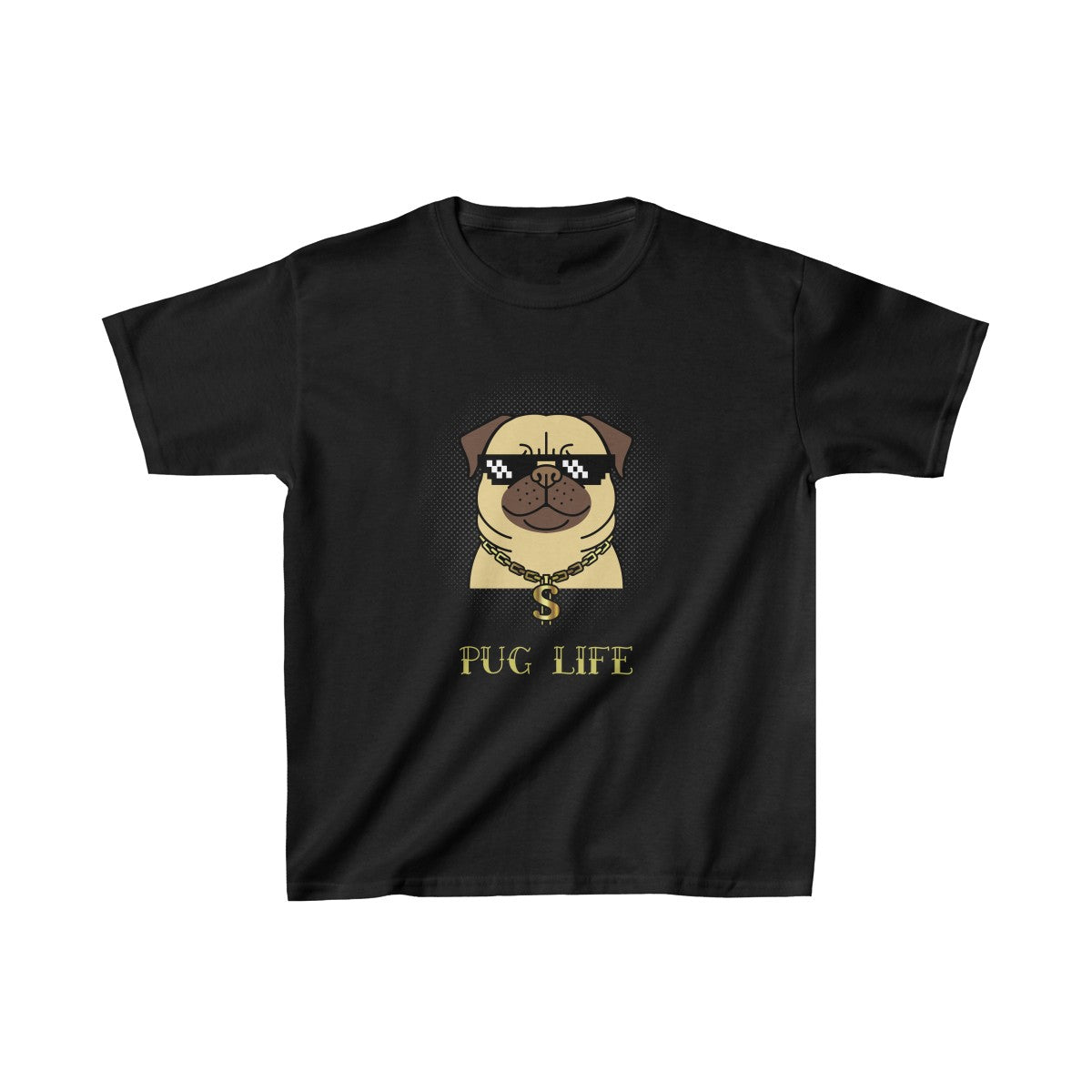 Pug Life Kids Tee - Alpha Dawg Designs
