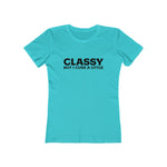 Classy But I Cuss Women's Tee - Alpha Dawg Designs