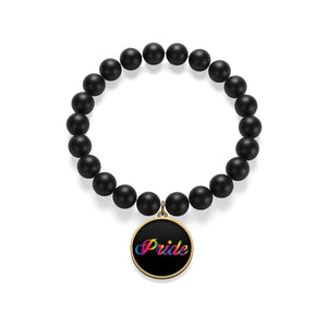 Pride Matte Onyx Bracelet - Alpha Dawg Designs