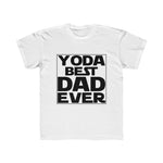 Yoda Best Dad Ever Kids T-Shirt | Star Wars Themed - Alpha Dawg Designs