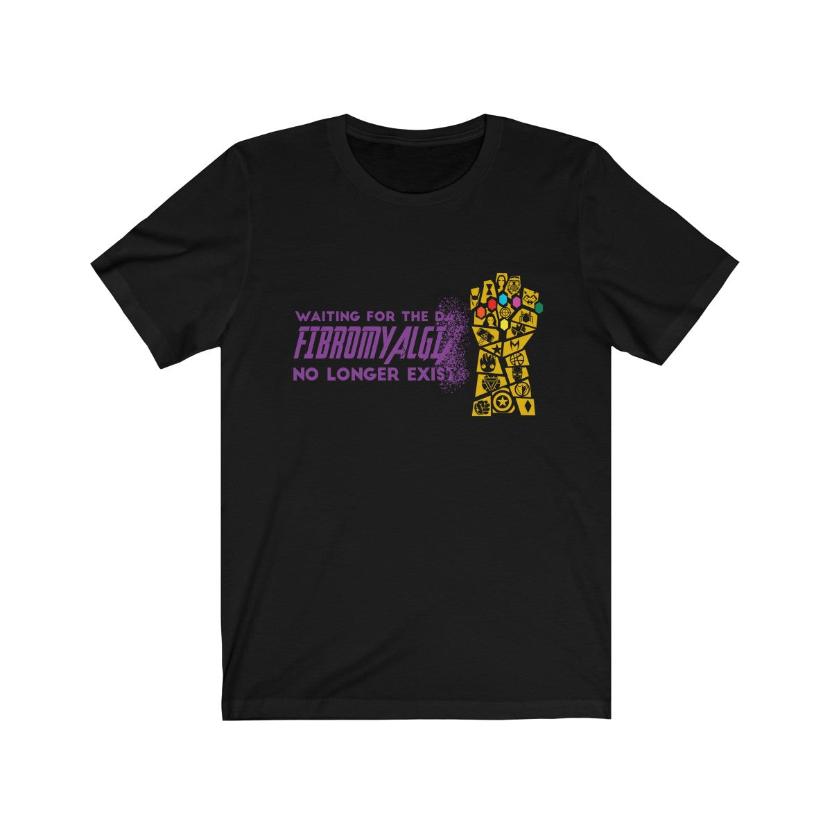 Fibromyalgia Awareness Avengers Unisex Tee - Alpha Dawg Designs