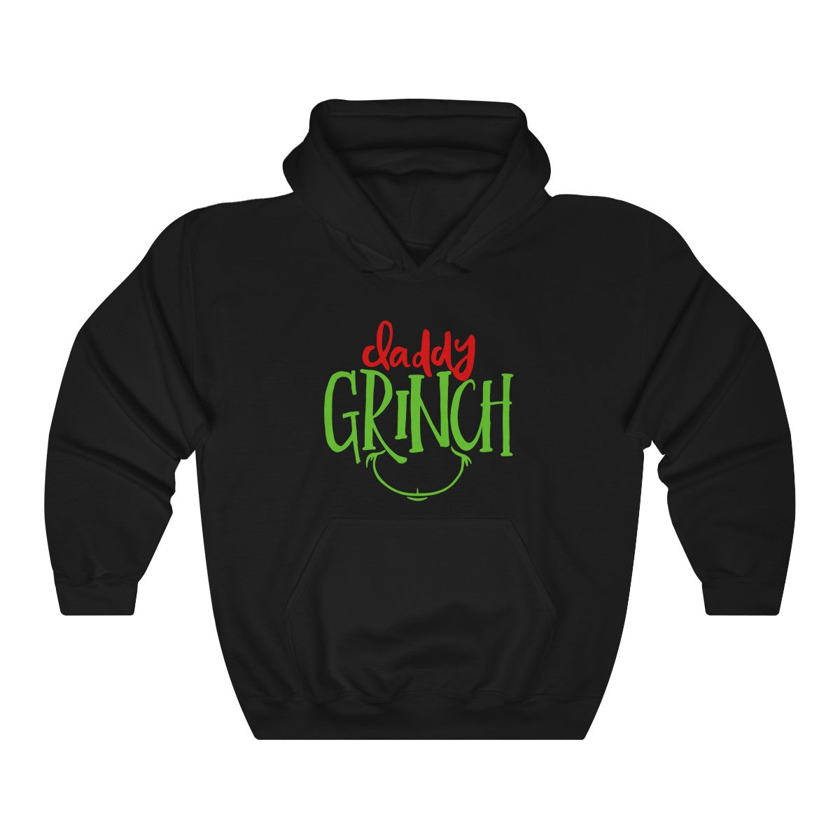 Daddy Grinch Christmas Hoodie - Alpha Dawg Designs