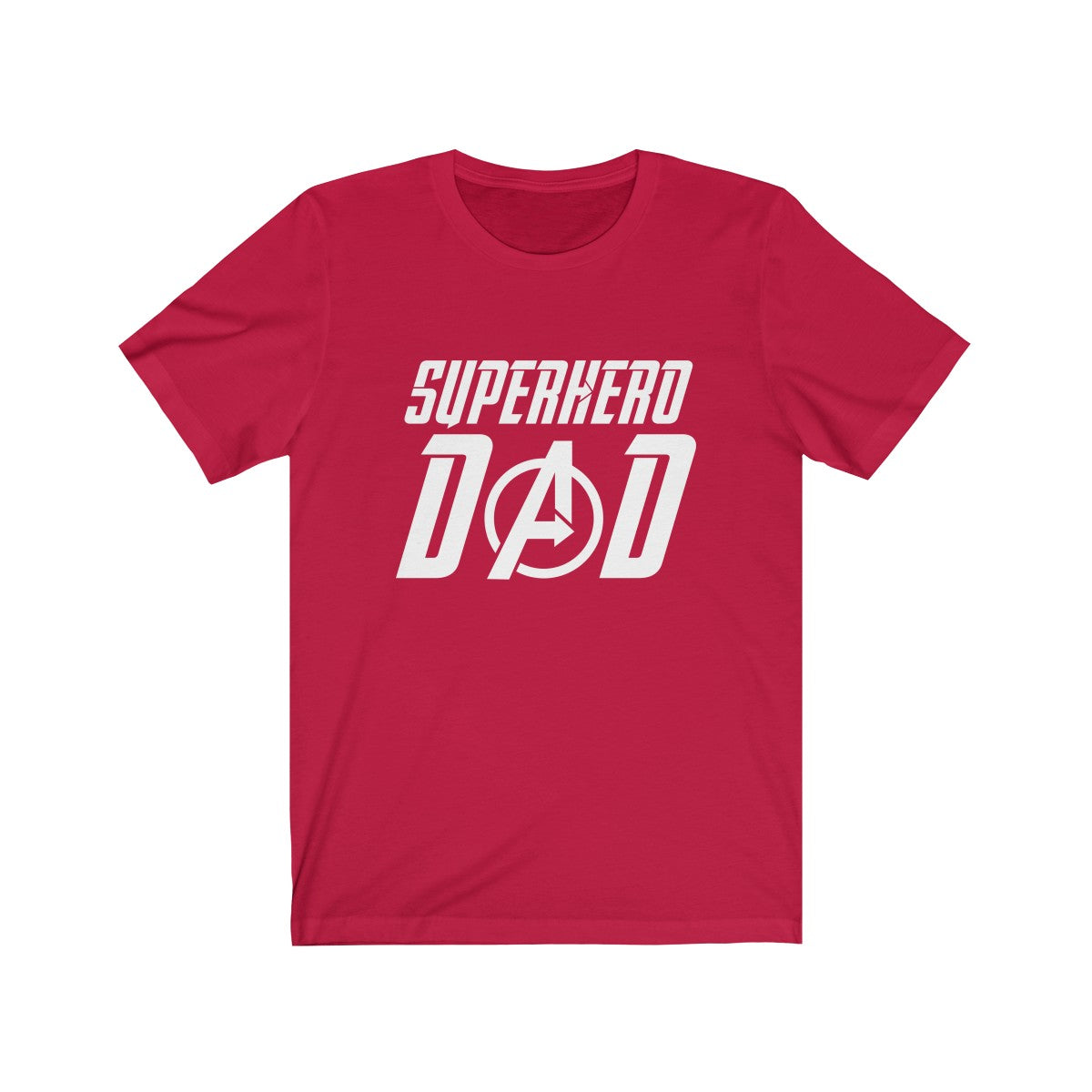 Superhero Dad Short Sleeve Tee - Alpha Dawg Designs