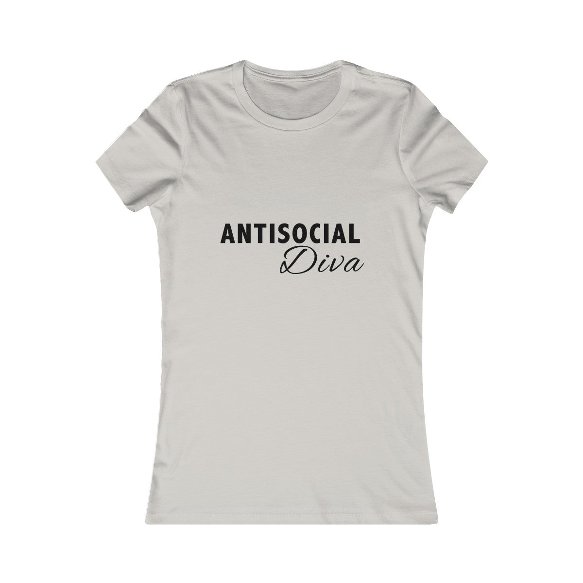 Antisocial Diva Women's Tee - Alpha Dawg Designs