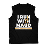 I Run With Maud | Justice For Ahmaud Arbery Men's Performance Tee - Alpha Dawg Designs
