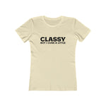 Classy But I Cuss Women's Tee - Alpha Dawg Designs