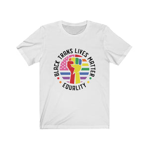 Black Trans Lives Matter T-Shirt - Alpha Dawg Designs