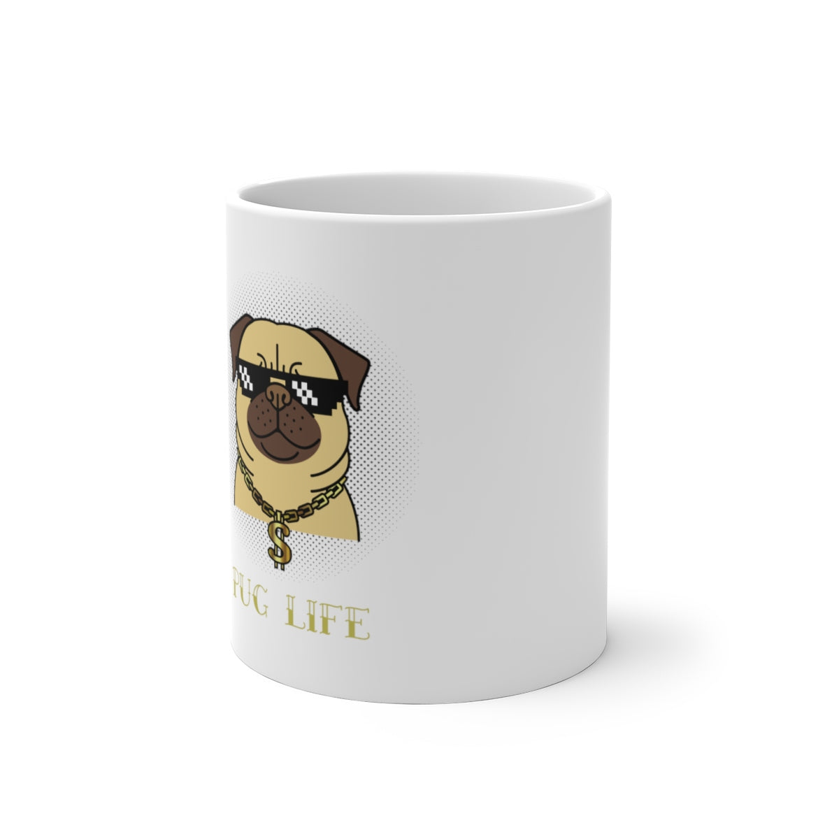 Pug Life Color Changing Mug - Alpha Dawg Designs