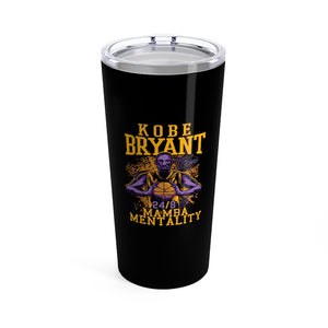 Kobe Bryant | Mamba Mentality CUSTOMIZABLE 20oz Tumbler - Alpha Dawg Designs