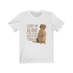 Only Talking to My Dog Unisex Adult Tee - Alpha Dawg Designs