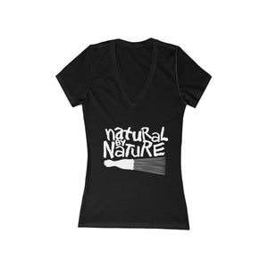 Natural by Nature Deep V-Neck Tee - Alpha Dawg Designs