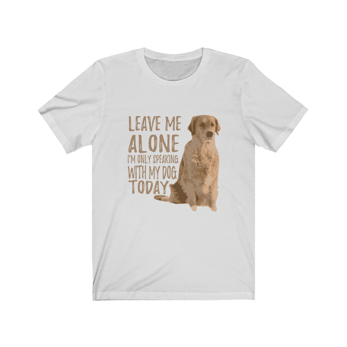 Only Talking to My Dog Unisex Adult Tee - Alpha Dawg Designs