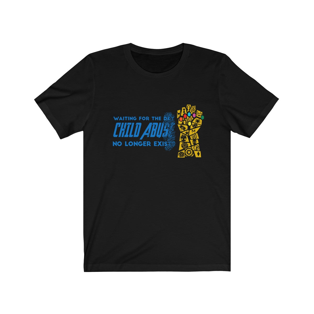 No Child Abuse Avengers Unisex T-Shirt - Alpha Dawg Designs