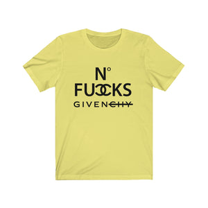 No Fs Given Unisex Short Sleeve Tee - Alpha Dawg Designs