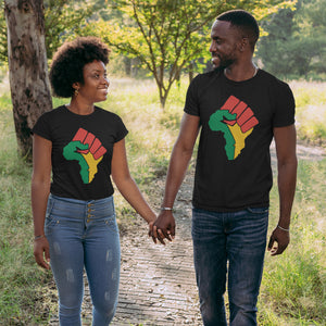 African Fist Graphic Tee - Alpha Dawg Designs