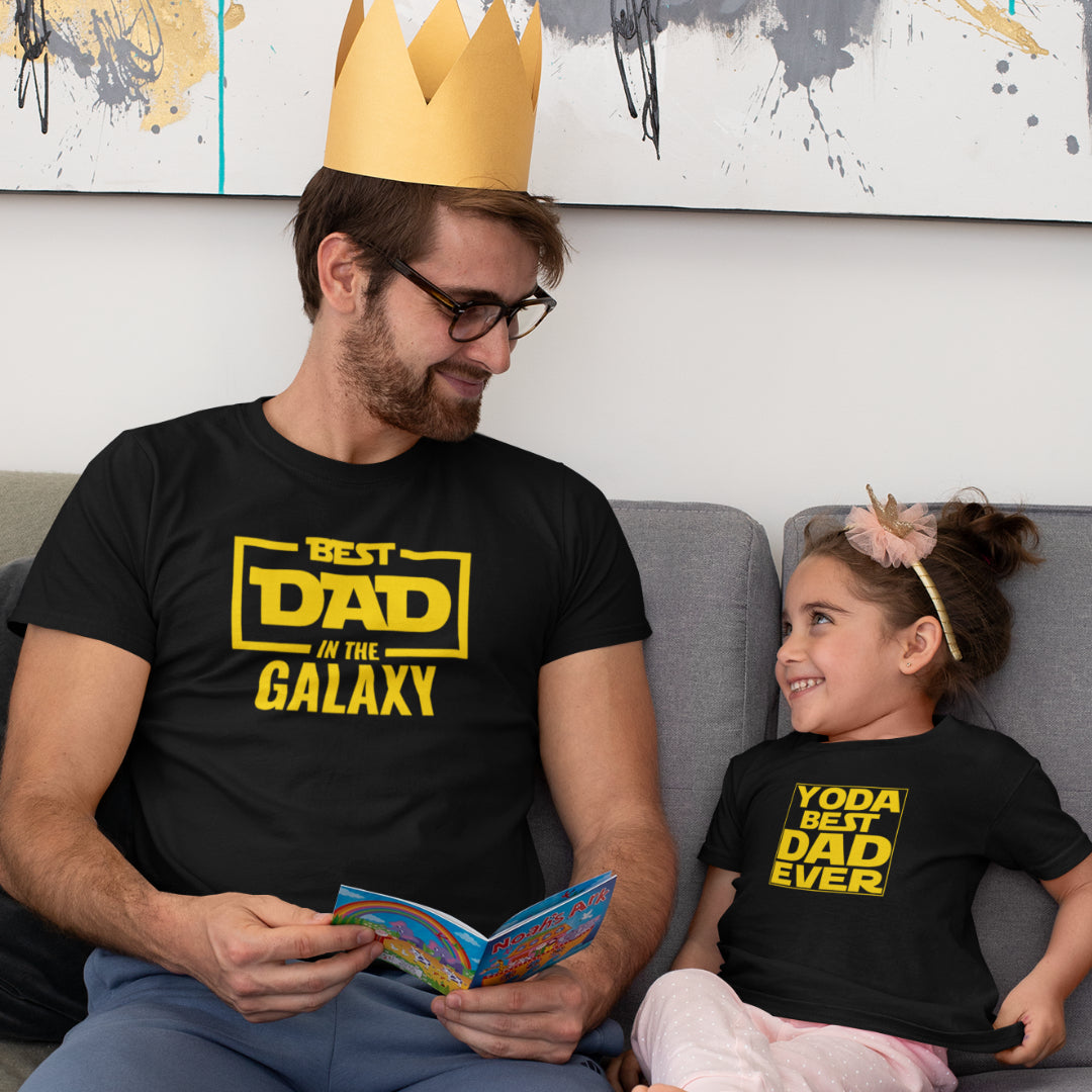 Yoda Best Dad Ever Kids T-Shirt | Star Wars Themed - Alpha Dawg Designs