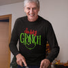 Daddy Grinch Long Sleeve Christmas Tee - Alpha Dawg Designs