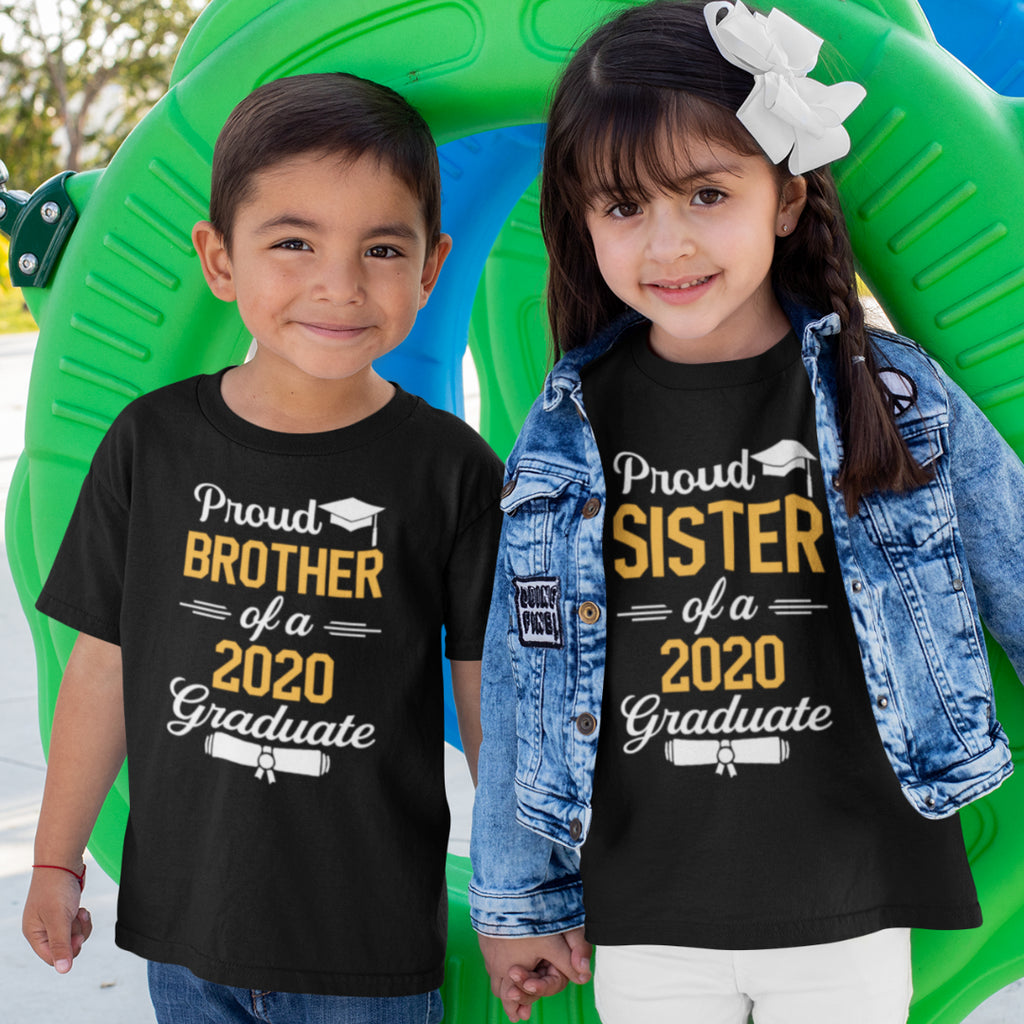 Proud Brother of a 2020 Graduate T-Shirt - FREE CUSTOMIZATION! - Alpha Dawg Designs