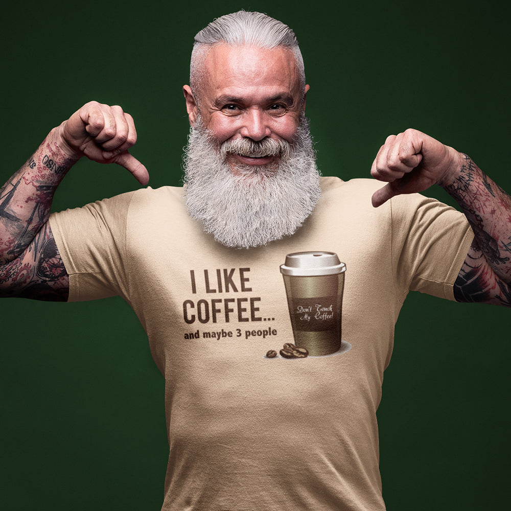 I Like Coffee Unisex Tee - Alpha Dawg Designs