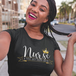 Nurse Queen T-Shirt - Alpha Dawg Designs