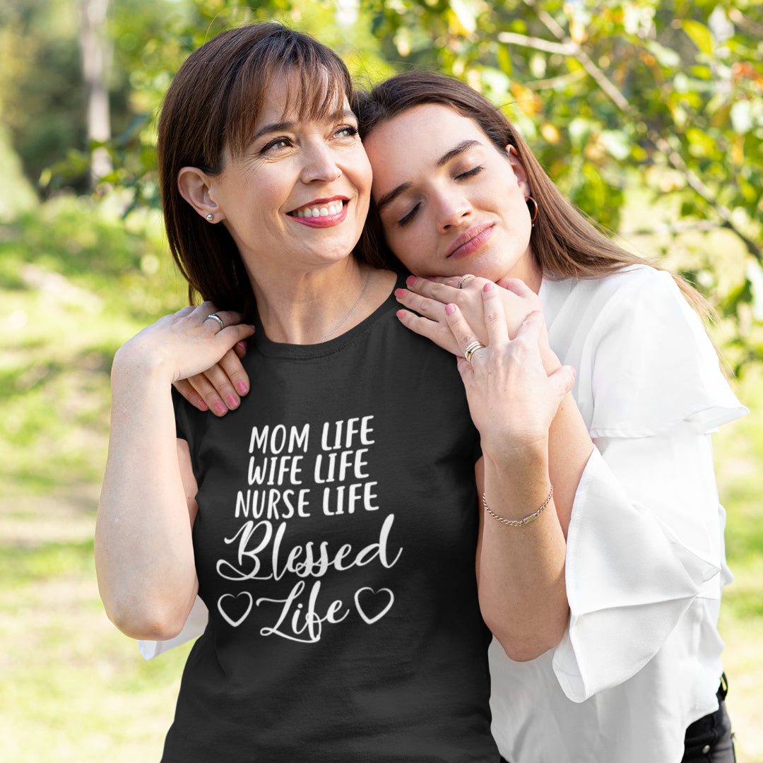 Blessed Nurse Life T-Shirt - Alpha Dawg Designs