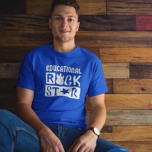 Educational Rock Star T-Shirt for Teachers and Educators - Alpha Dawg Designs