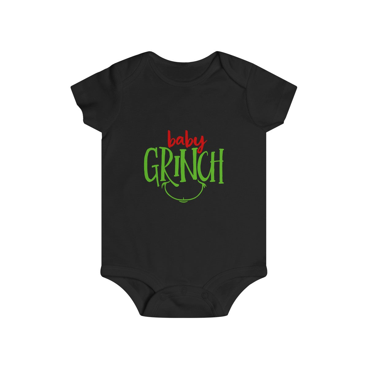 Baby Grinch Infant Onesie - Alpha Dawg Designs