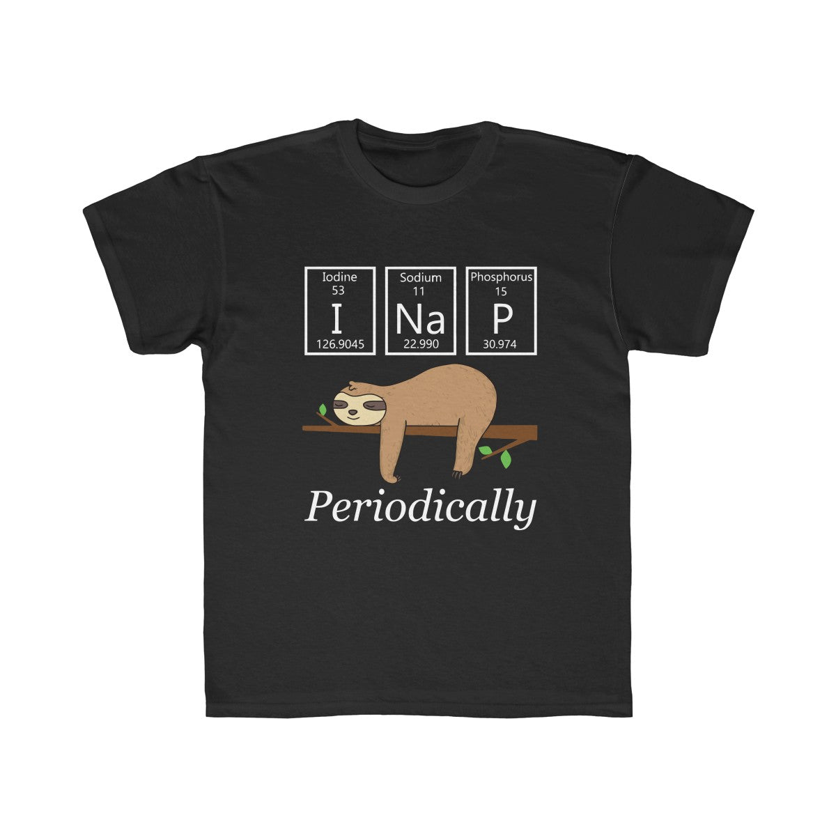 I Nap Periodically Youth Tee - Alpha Dawg Designs