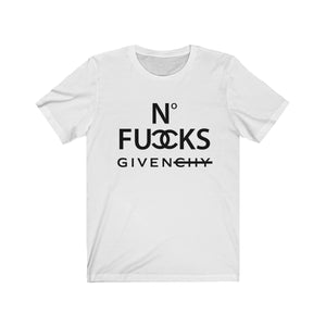 No Fs Given Unisex Short Sleeve Tee - Alpha Dawg Designs