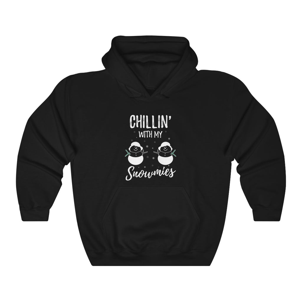 Chillin With My Snowmies Unisex Hoodie - Alpha Dawg Designs