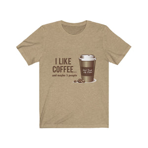I Like Coffee Unisex Tee - Alpha Dawg Designs