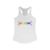 Love Is Love Women's Ideal Racerback Tank - Alpha Dawg Designs