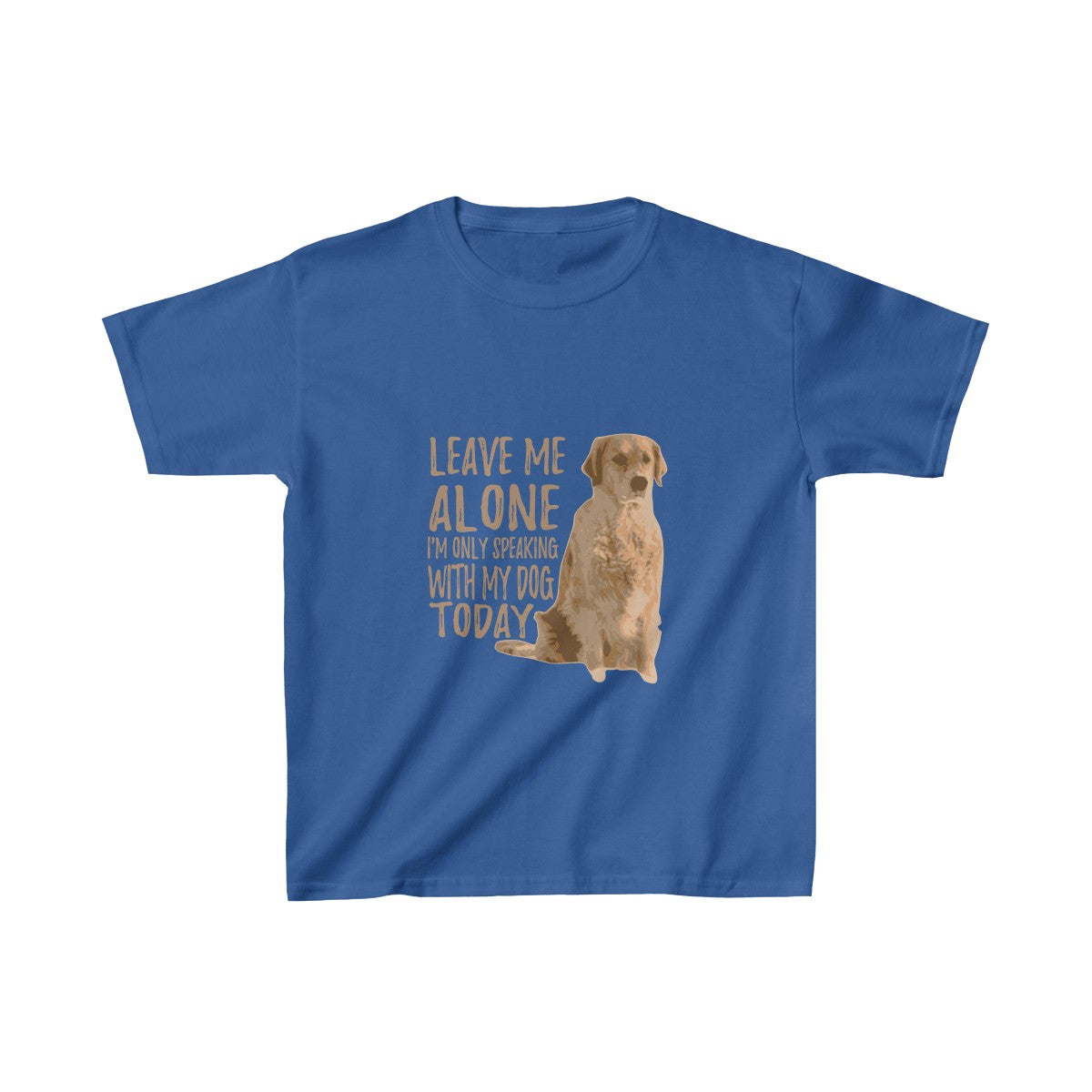 Only Talking to My Dog Kids Tee - Alpha Dawg Designs