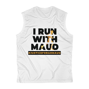 I Run With Maud | Justice For Ahmaud Arbery Men's Performance Tee - Alpha Dawg Designs