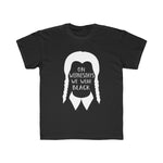 On Wednesdays We Wear Black Kids Tee | Addams Family | Halloween Tee - Alpha Dawg Designs