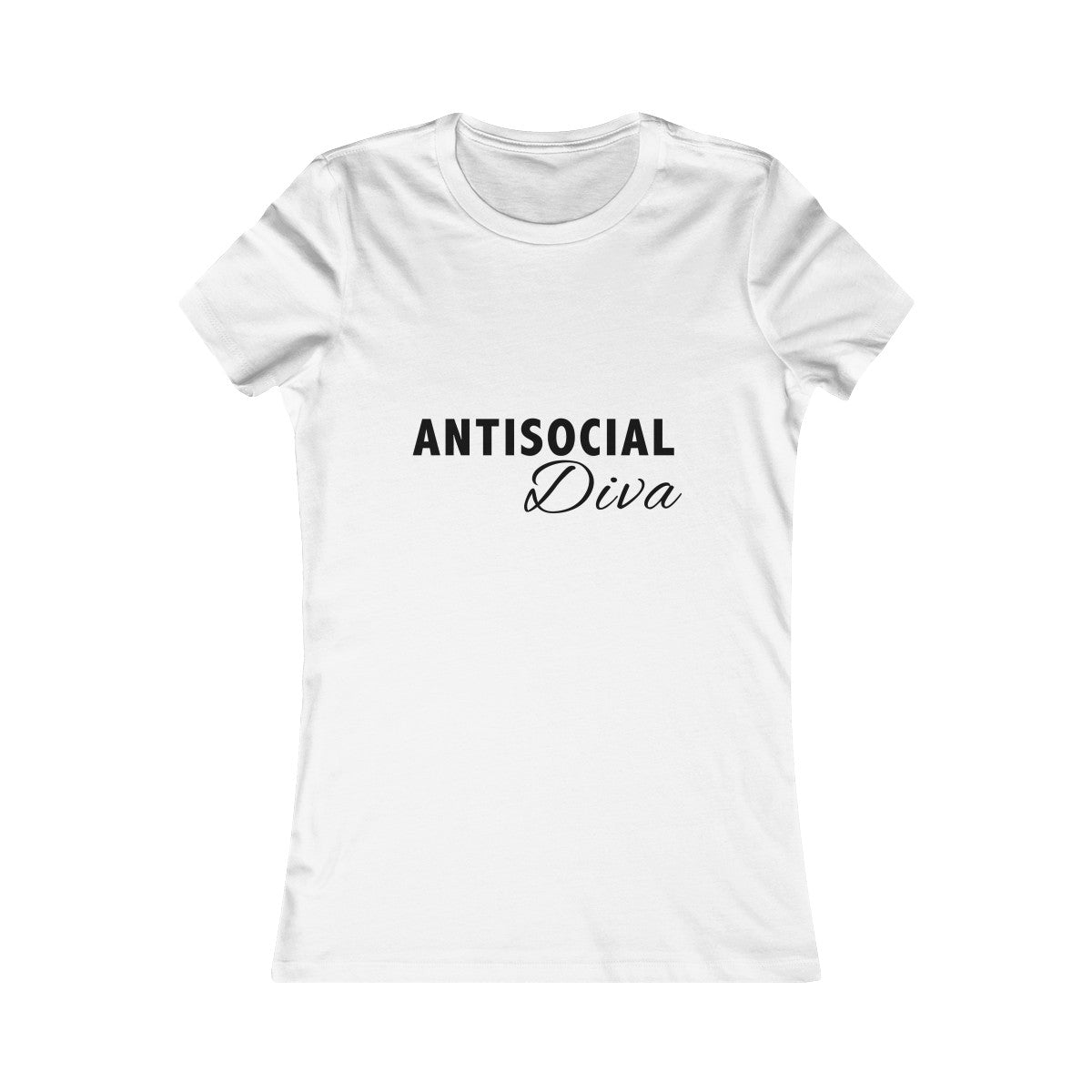 Antisocial Diva Women's Tee - Alpha Dawg Designs