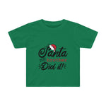 Santa My Brother Did It Toddler Tee | Christmas Shirt - Alpha Dawg Designs