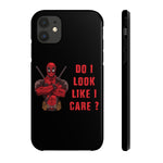 Deadpool I Don't Care Phone Case - Alpha Dawg Designs