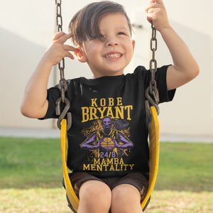 Kobe Bryant | Mamba Mentality Kids Tee - Alpha Dawg Designs