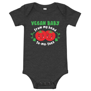 Vegan Baby Onesie - Alpha Dawg Designs