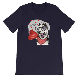 Spread Love - Dog Unisex T-Shirt - Alpha Dawg Designs