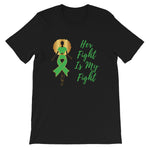 Queen Green Ribbon 'Her Fight' Tee - Alpha Dawg Designs