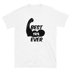 Best Papa Ever Short-Sleeve Unisex T-Shirt - Alpha Dawg Designs