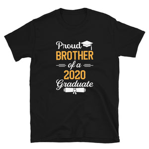 Proud Brother of a 2020 Graduate T-Shirt - FREE CUSTOMIZATION! - Alpha Dawg Designs