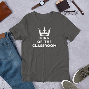 King of the Classroom Short-Sleeve T-Shirt - Alpha Dawg Designs