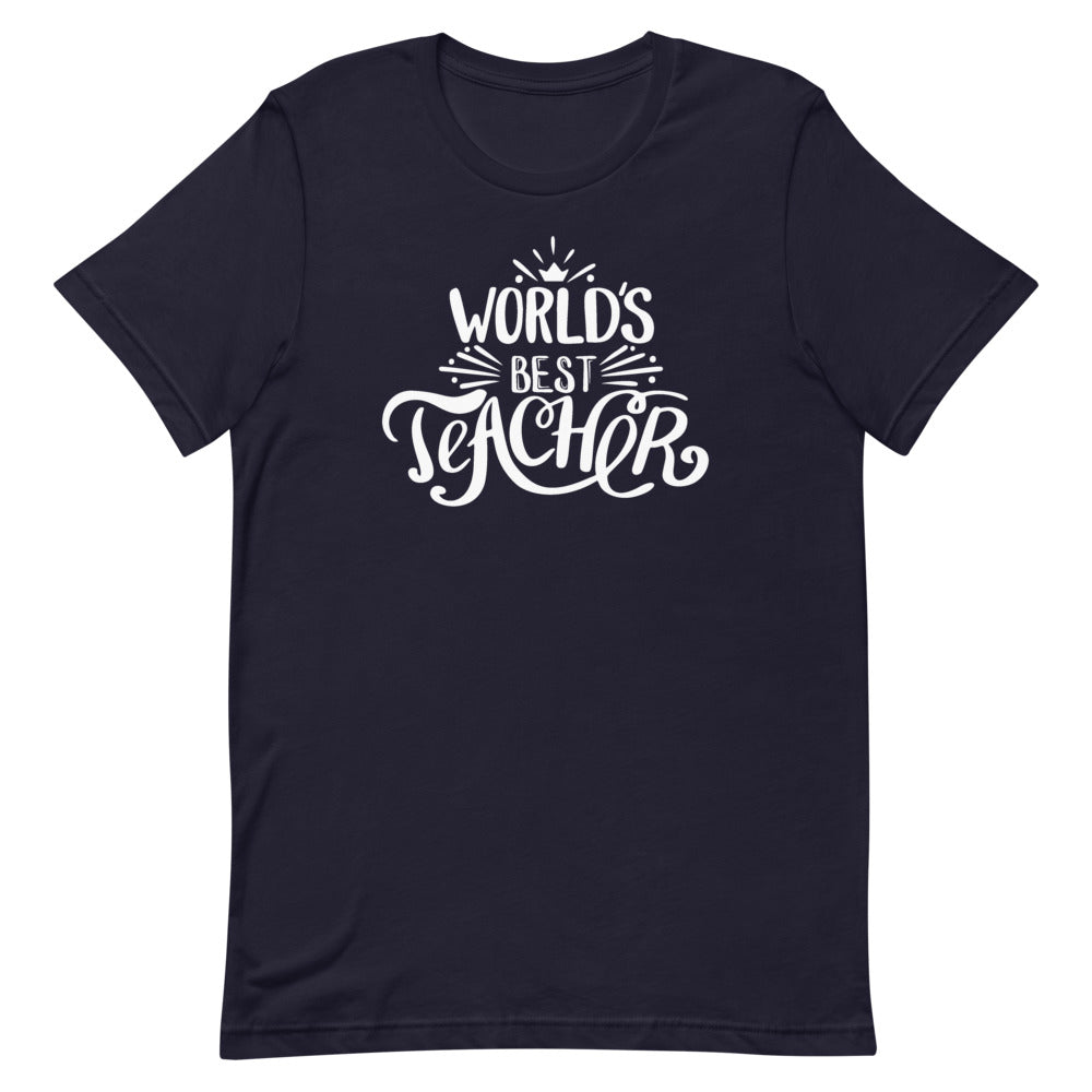 World's Best Teacher T-Shirt - Alpha Dawg Designs