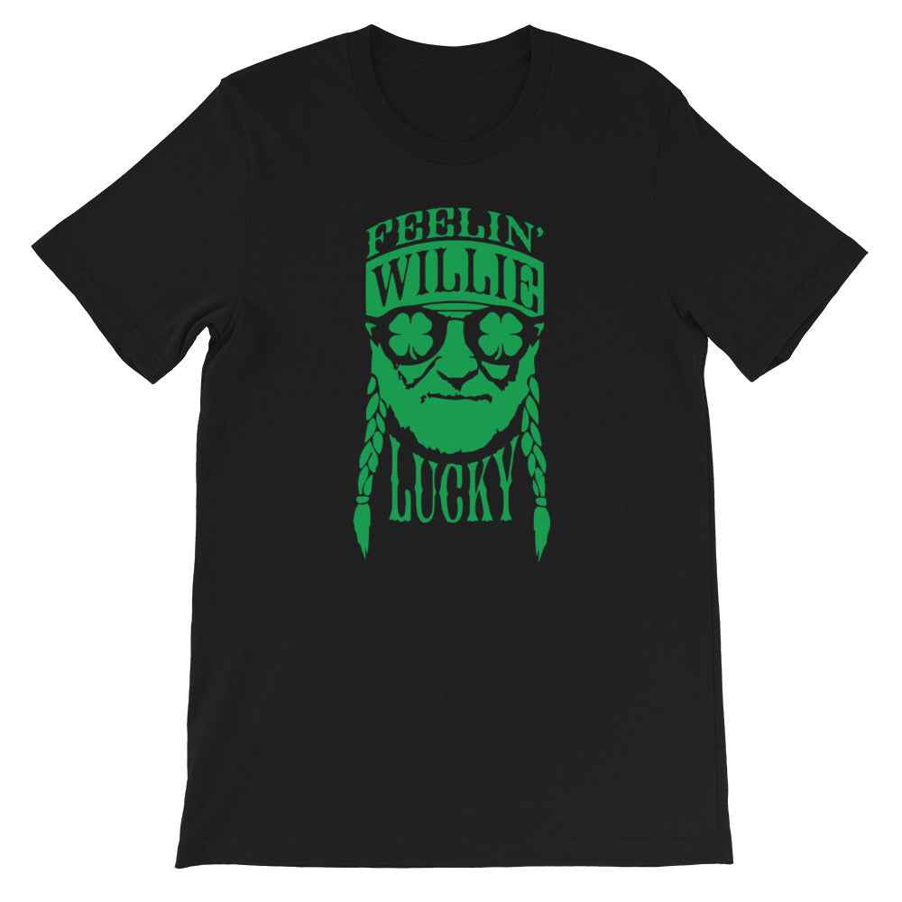 Feelin' "Willie" Lucky Unisex T-Shirt - Alpha Dawg Designs
