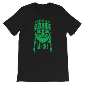 Feelin' "Willie" Lucky Unisex T-Shirt - Alpha Dawg Designs