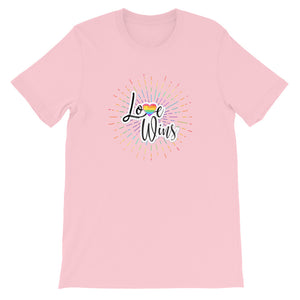 Love Wins Unisex Short Sleeve Tee - Alpha Dawg Designs